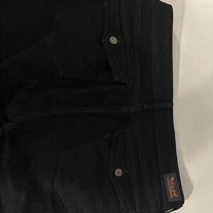 Levi's Black Straight Leg Jeans
